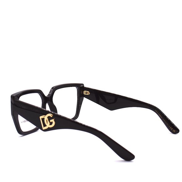 DOLCE&GABBANA DG3373 950 BLACK AUTHENTIC EYEGLASSES FRAME - Picture 5 of 12